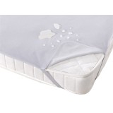 Protectie saltea impermeabila SafeSleep by Coneltex, dimensiuni 160x200 cm, dreptunghiulara, culoare alba