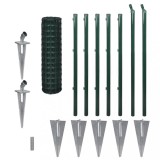 Cumpara ieftin Euro gard, verde, 10 x 1,0 m, otel