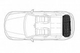 Covor portbagaj tavita Ford Focus IV 2018-&gt; hatchback PB 6852 PBA1, Oem