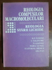 Reologia compusilor macromoleculari 3- R. Z. Tudose, T. Volintiru foto