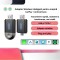 Adaptor wireless CarPlay &amp; Android Auto 2-in-1 ZYTEQ PL6, iOS 12+/Android 11+, auto connect, WiFi 5GHz, BT, Plug&amp;Play, vocal, compact, negru