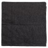 Fată de Pernă Decorativă, Model Bicolor, Culoare Negru, Dimensiune 45x45 cm, Compoziție Bumbac și Poliester, Oem
