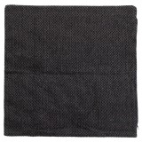 Fată de Pernă Decorativă, Model Bicolor, Culoare Negru, Dimensiune 45x45 cm, Compoziție Bumbac și Poliester, Oem