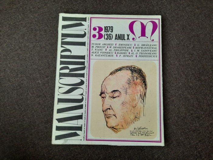 MANUSCRIPTUM NR 3/ 1979