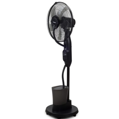 Ventilator cu pulverizare apa si umidificare Hausberg HB-5601NG, putere 75 W foto