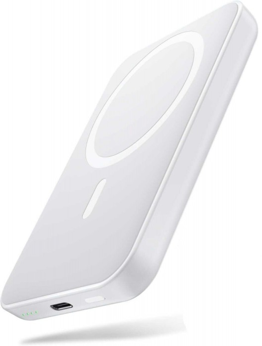 Baterie externa wireless Capacitate 5000 mAh, Compatibila cu iPhone 14 13 12 Pro Mini Pro Max