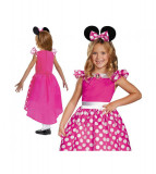 Costum Minnie Mouse roz pentru copii 5-6 ani, Oem