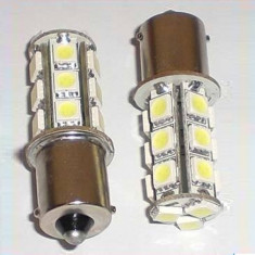 Bec LED P21W 18-SMD foto