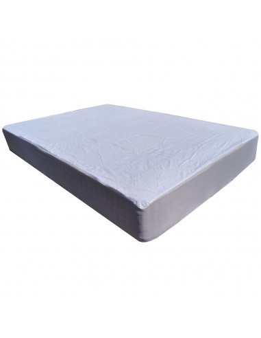 Protectie impermeabila saltea, bumbac, 160x200 cm, interior poliuretan, lavabila la 90&deg;C, alb