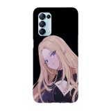 Husa compatibila cu Oppo A54 5G, Viceversa, model Alphas Portrait The Eminence in Shadow, Silicon, TPU, Transparent, Carcasa