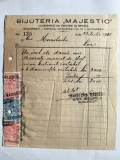 Chitanta Bijuteria Majestic din Bucuresti 1938 / CD1P