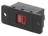 Comutator glisant 2 poziții DPDT ON-ON C&amp;K V80212SS05Q cu orificii fixare V