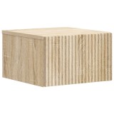 vidaXL Dulap de noapte suspendat Stejar Sonoma 33 x 34,5 x 20 cm 898429