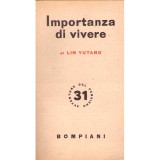 Lin Yutang - Importanza di vivere - 135602