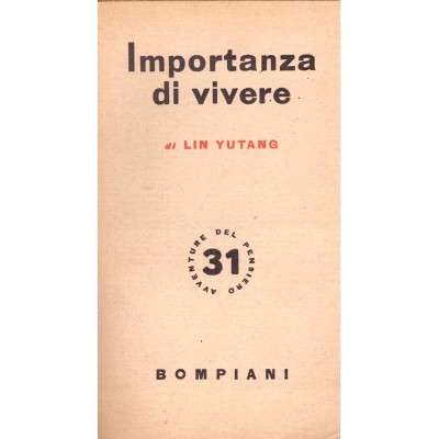 Lin Yutang - Importanza di vivere - 135602 foto