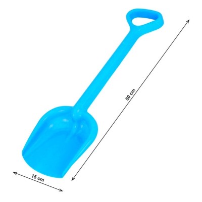 Lopata pentru nisip, Technok (2766), 50 cm, albastru foto
