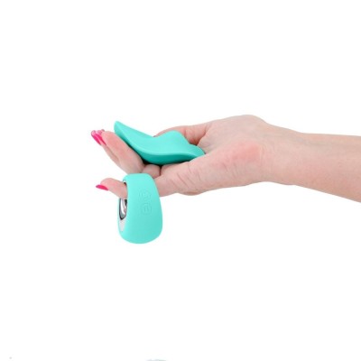Leila - Stimulator clitoris, albastru foto