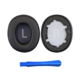 Set 2 bureti TXE pentru casti JBL Tune 710BT, 700BT, 750BTNC, 760NC, Over-Ear, Negru, Spuma cu memorie, Piele ecologica