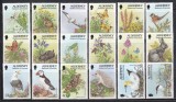 Alderney 1994,1995 - Floră și faună, 3 Serii, SET COMPLET, MNH