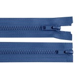 Fermoar plastic detasabil Crisalida, lungime 35 cm, Albastru denim