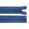 Fermoar plastic detasabil Crisalida, lungime 35 cm, Albastru denim