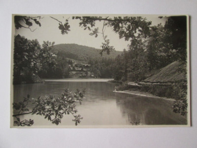 Sovata(Mures):Lacul Ursu,carte postala foto Viluș &amp;amp; Comp.-Vila Lucia,necirc.1932 foto