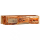 vidaXL Masă consolă de perete, 100x25x20 cm, lemn masiv de acacia
