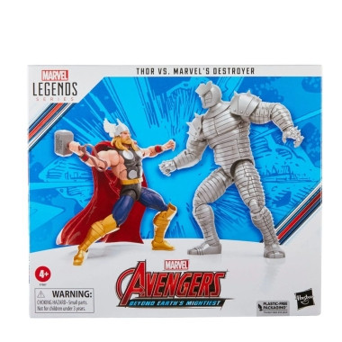 Avengers Marvel Legends Figurine articulate Thor vs. Marvel&amp;#039;s Destroyer 15 cm foto