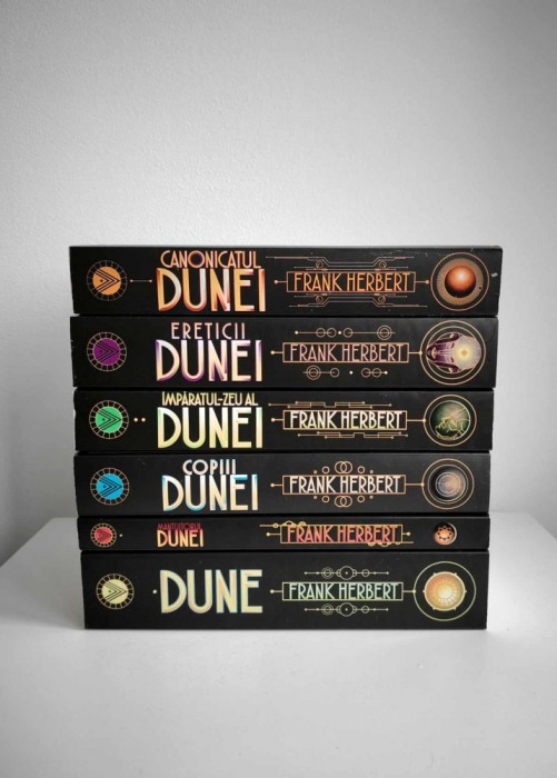 Setul Dune &ndash; 6 Volume de Frank Herbert (Ediția 2019)