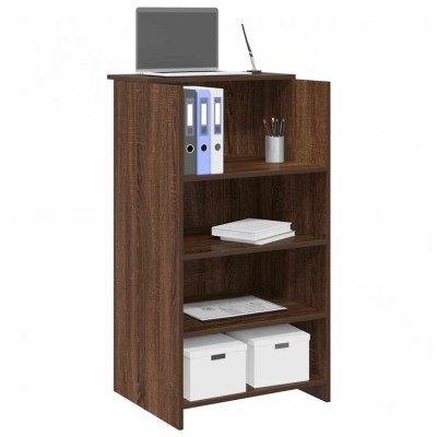vidaXL Birou de recepție Stejar maro 55x50x103,5 cm Lemn prelucrat 859021 foto