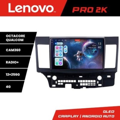 Navigatie Mitsubishi Lancer Lenovo Kit-037 8 core QLED 2K 12+256 360 Android Waze USB Navigatie Internet Youtube Radio CarStore Technology foto