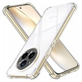 Husa antisoc pentru realme 14 pro, airbag pro, 4 colturi ranforsate, clear