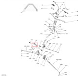 Suport capeti de bara ghidon directie Ski-Doo SUMMIT - 850 E-TEC, 2017 Cod Produs: MX_NEW 506152787SK
