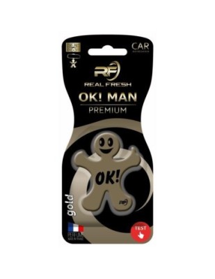 Odorizant auto Real Fresh, OK!MAN Premium Polimer Gold foto