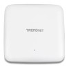 Access Point TRENDnet AX1800 WiFi 6 Dual Band PoE+ TEW-921DAP, 1800Mbps, 2.4/5GHz, Gigabit LAN, WPA3, Montare Tavan/Perete