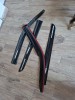 Paravanturi VW T5 (2006-2010) Set 4 Bucati, Fata si Spate, Negru Lucios, Montaj Ușor