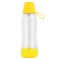 Sticla pentru filtrare apa Teesa, 550 ml, tritan/polipropilena, filtru carbon activ, Galben