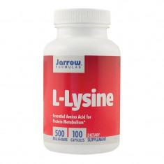 L Lysine 500mg Jarrow Formulas Secom 100cps