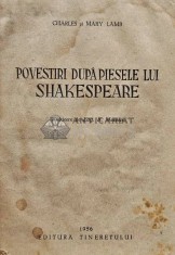 Povestiri dupa piesele lui Shakespeare - 1956 - Charles Si Mary Lamb (AJ110)
