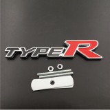 Set Embleme auto fata spate metalice pentru honda type r autoadeziv typer, Universal