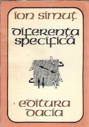 Diferenta specifica - Ion Simut