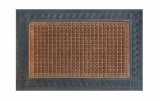 Covoras intrare Cauciucat, Model Atena 833-101, Dimensiunea 40 x 60 cm, Maro