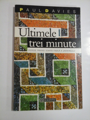 ULTIMELE TREI MINUTE - PAUL DAVIES foto