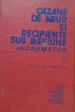 CAZANE DE ABUR SI RECIPIENTE SUB PRESIUNE* INDRUMATOR - M. ALDEA