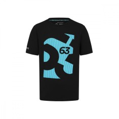 Mercedes AMG Petronas tricou de bărbați George Russell graphic black F1 Team 2024 - XL