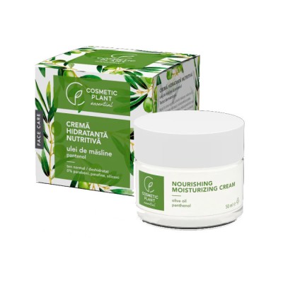 Crema Hidratanta Nutritiva cu Ulei de Masline si Pantenol Face Care 50 mililitri Cosmetic Plant foto