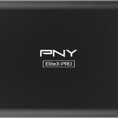 SSD Extern PNY EliteX-Pro Portable, 500GB, USB 3.2 Gen 2 Type-C (Negru)