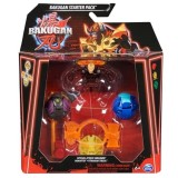 Set Figurine Bakugan Special Attack Bruiser, Mantid, Titanium Trox, Spin Master