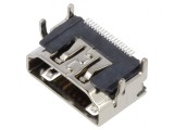 Conector HDMI 19 pini SMT Paladiu și Nichel