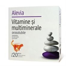 Vitamine si Minerale Orosolubile Alevia 20dz Cod: flor00357 foto